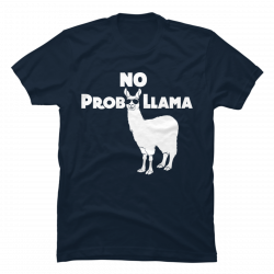 funny llama shirt